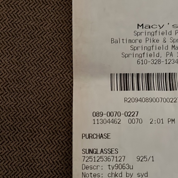 Tory Burch Unisex Polyamide Sunglasses - Picture 17 of 17